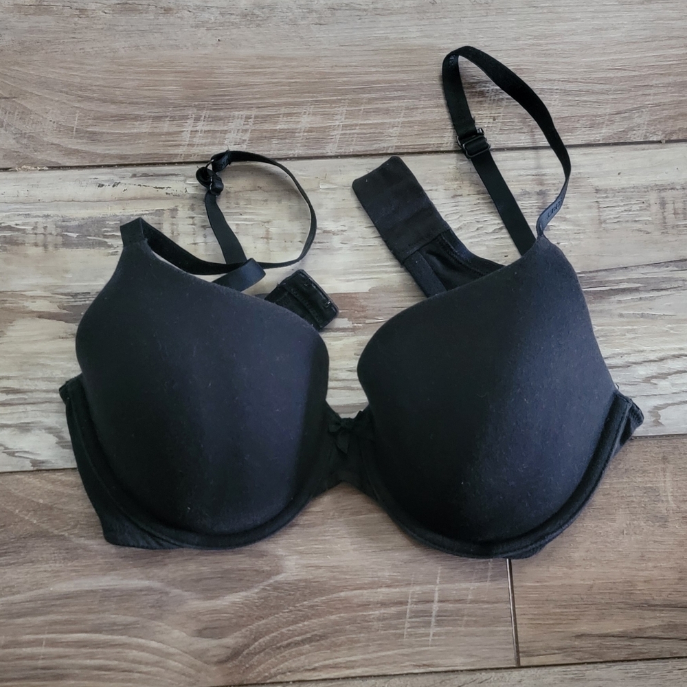 Victoria's Secret 36C Black T Shirt Bra